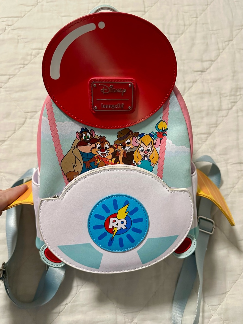 Disney 100 Loungefly Chip and Dale Rescue Rangers Mini Backpack